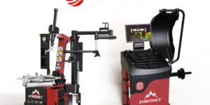 Fortisky 1670-8823 Tilt Back Tire Changer & Wheel Balancer Combo