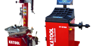 KATOOL KT-T800 + KT-B760 Tire Changer & Wheel Balancer Combo