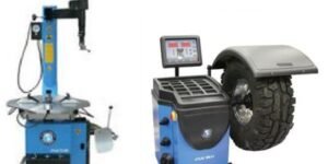 Atlas TC289 Rim Clamp Tire Changer + WB41 Wheel Balancer Combo