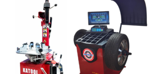 KATOOL KT-T810 & KT-B750 Tire Changer & Wheel Balancer Combo