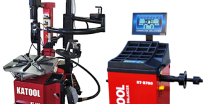 KATOOL KT-T850 & KT-B760 Tire Changer & Wheel Balancer Combo