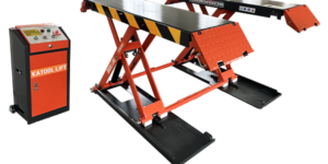 KATOOL KT-X90E 8000 lbs. 47" Electric Lock Release Scissor Lift (110v or 220v)
