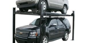 Atlas PRO8000EXT Extra Tall Portable Hobbyist 4-Post Lift 8000 lb. Capacity