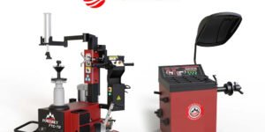 Fortisky T2-70B Leverless Center Post Tire Changer Fully Automatic Combo