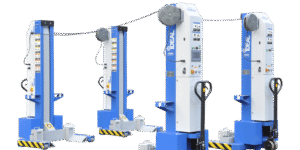 iDEAL MSC-13K-B-452 Mobile Column Lift, Four Column Set, 52,000 lbs.